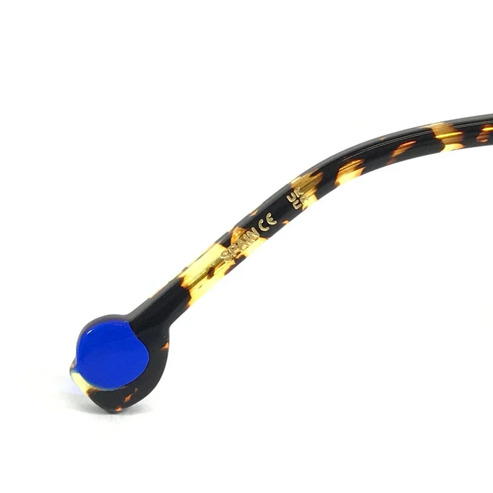 Etnia Barcelona Eyeglasses Frame ZAZ BLHV Blue Havana Cat Eye Full Rim 54-15-138